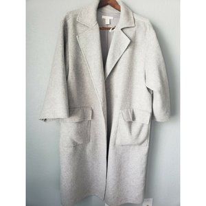 H&M Oversized Polyester/Woolblend Coat In Xs/S